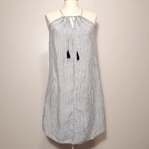Gilligan & O'Malley Tercel Pinstripe Dress